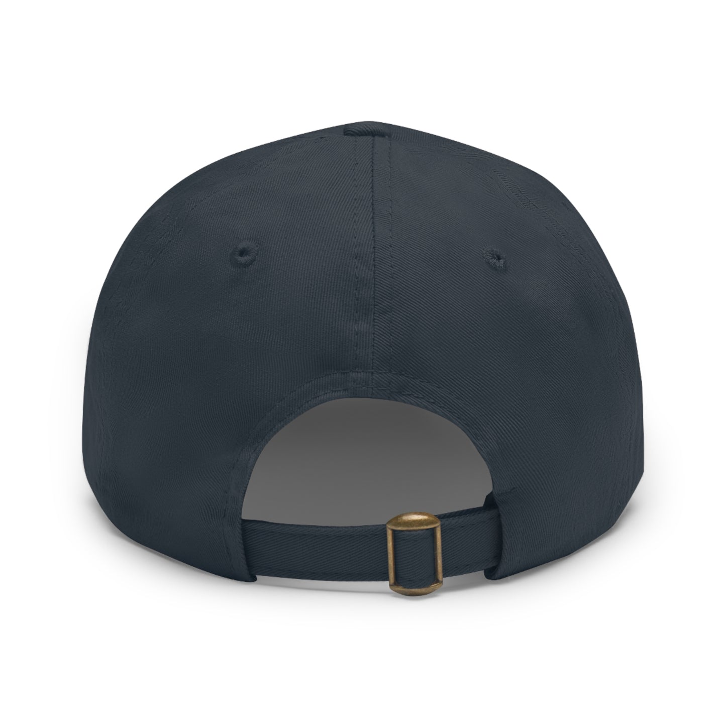 Smutsville Uni | Dad Hat with Leather Patch (Round)