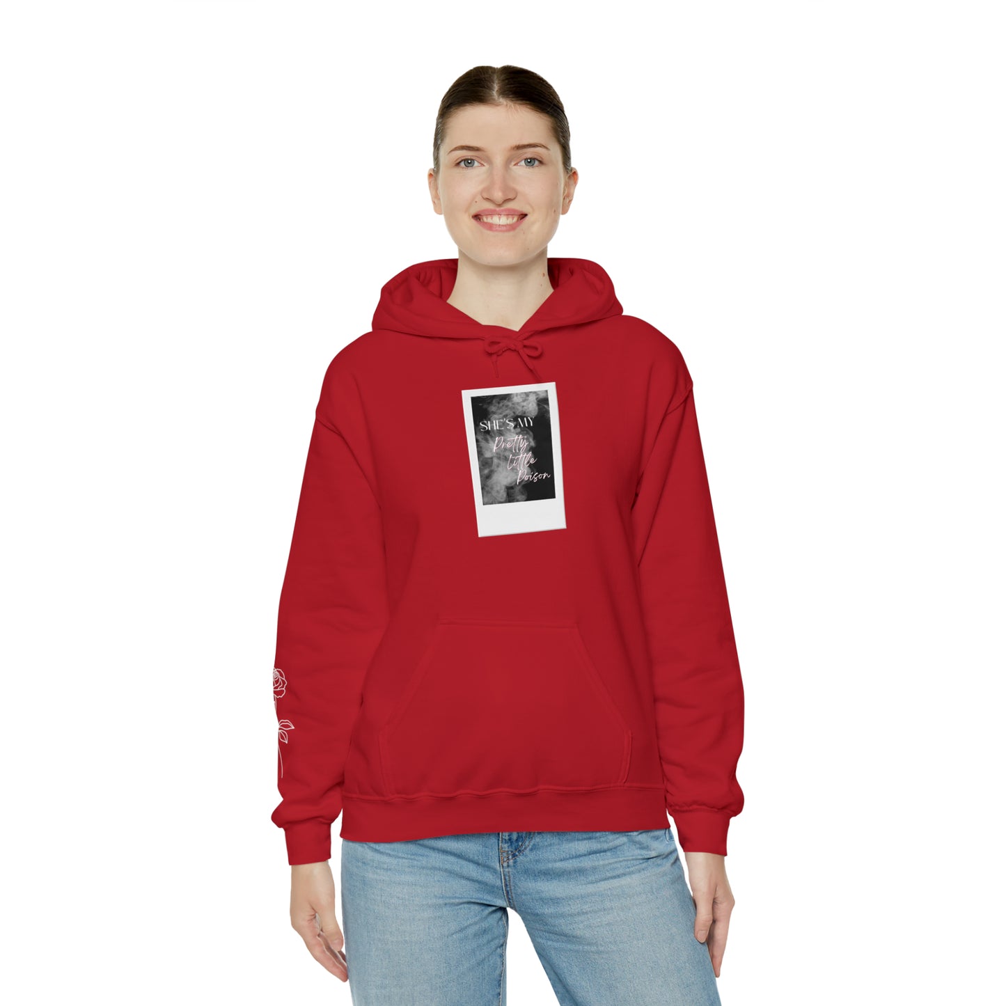 Pretty Little Poison Polaroid Warren Zeiders |Unisex Heavy Blend™ Hooded Sweatshirt