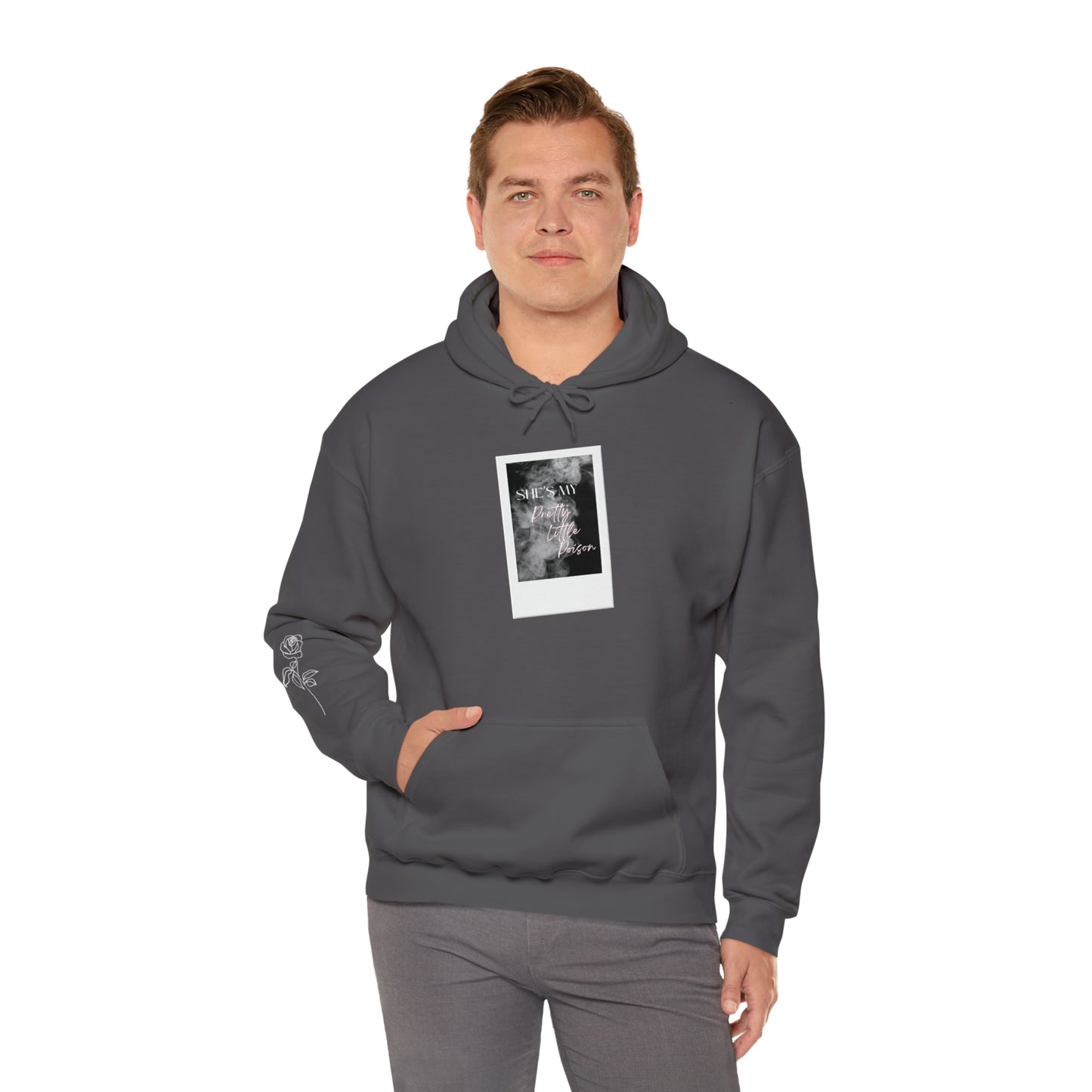 Pretty Little Poison Polaroid Warren Zeiders |Unisex Heavy Blend™ Hooded Sweatshirt