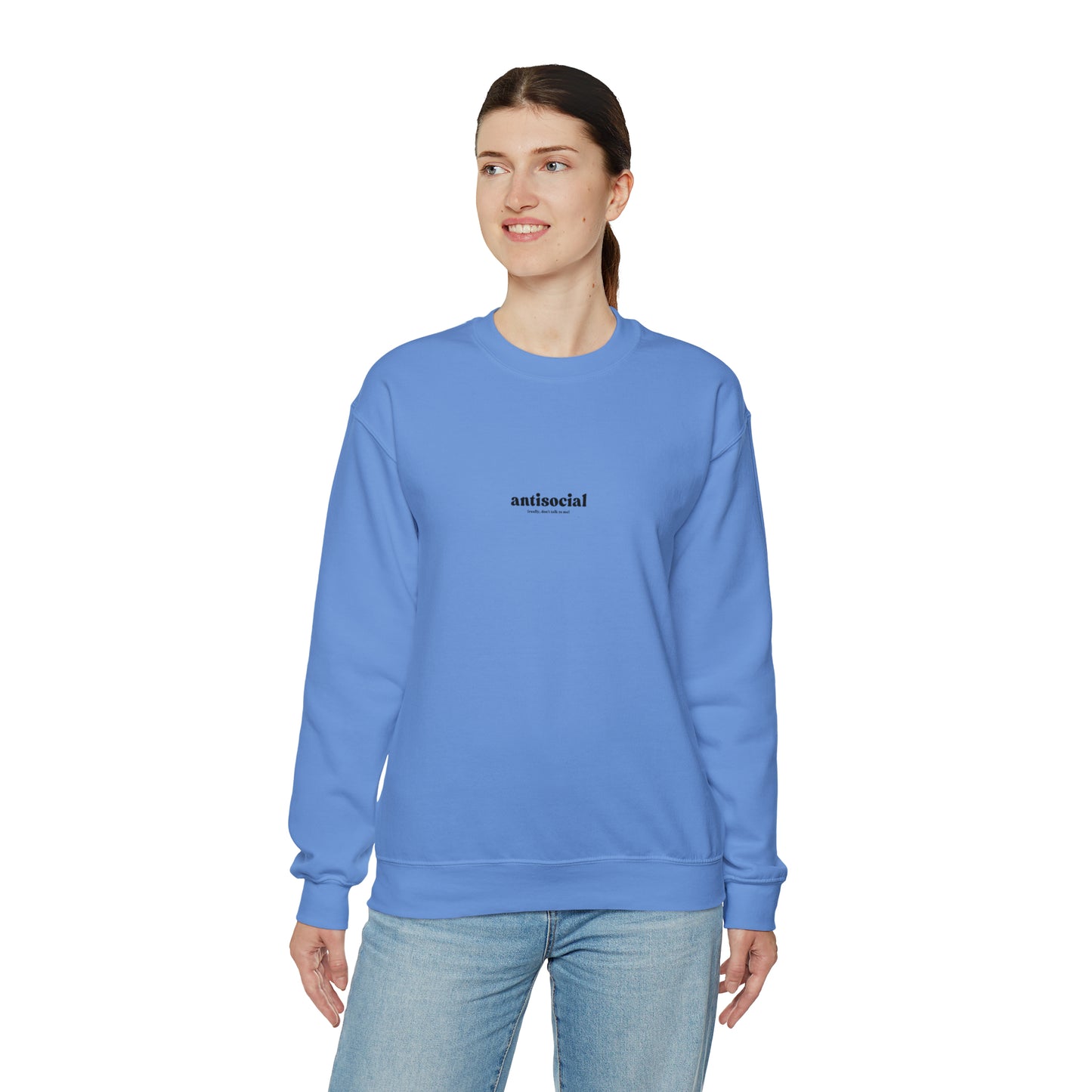 Antisocial Unisex Heavy Blend™ Crewneck Sweatshirt