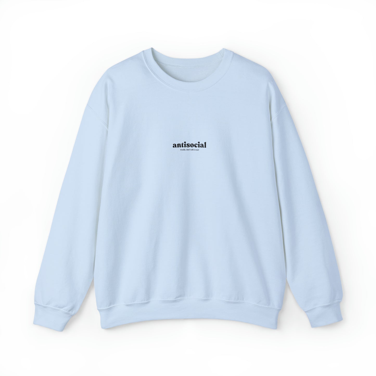 Antisocial Unisex Heavy Blend™ Crewneck Sweatshirt