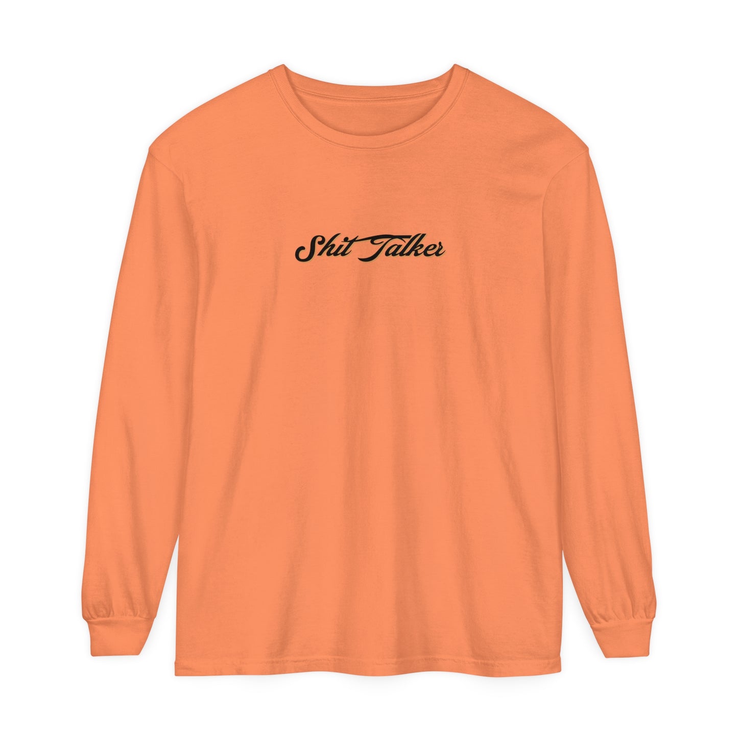 Unisex Garment-dyed Long Sleeve T-Shirt