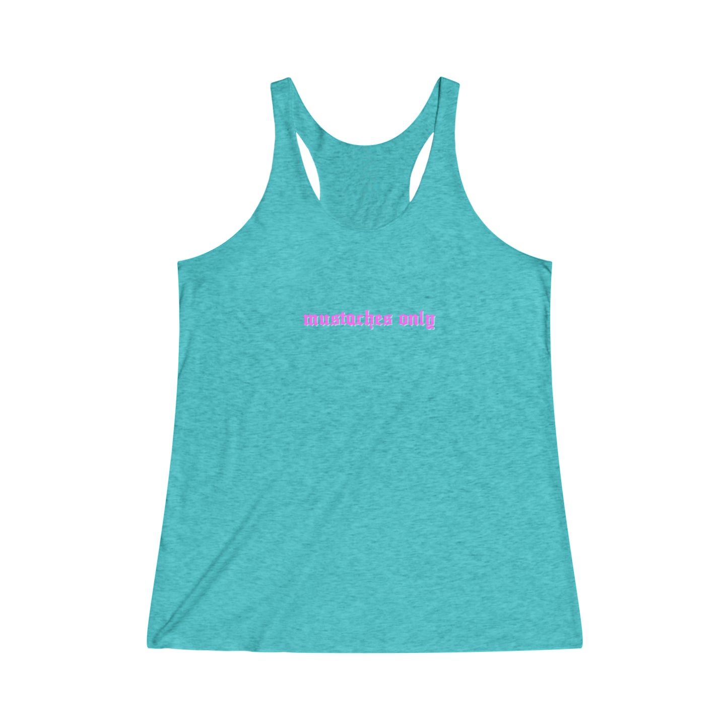 Mustaches Only | Racerback Tank