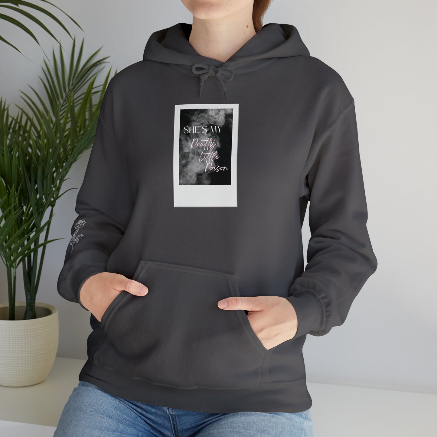 Pretty Little Poison Polaroid Warren Zeiders |Unisex Heavy Blend™ Hooded Sweatshirt