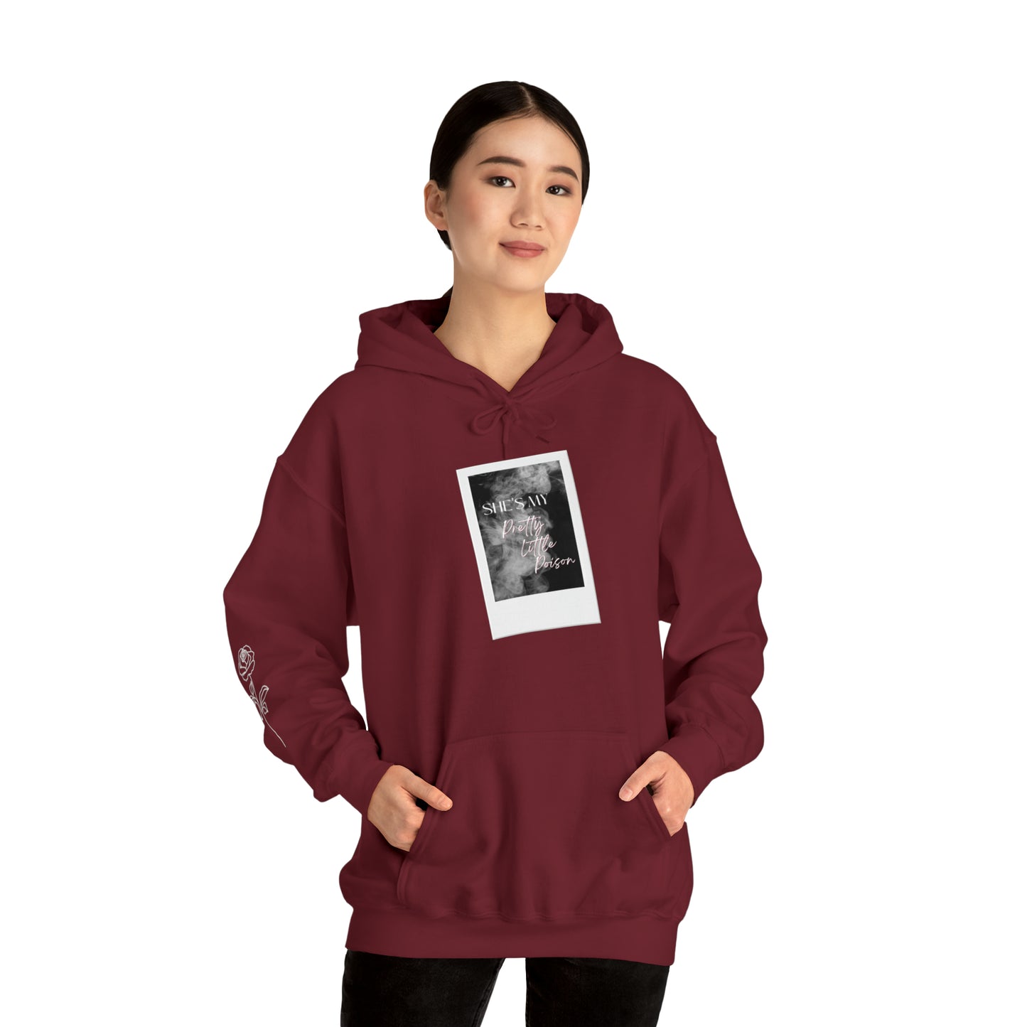 Pretty Little Poison Polaroid Warren Zeiders |Unisex Heavy Blend™ Hooded Sweatshirt