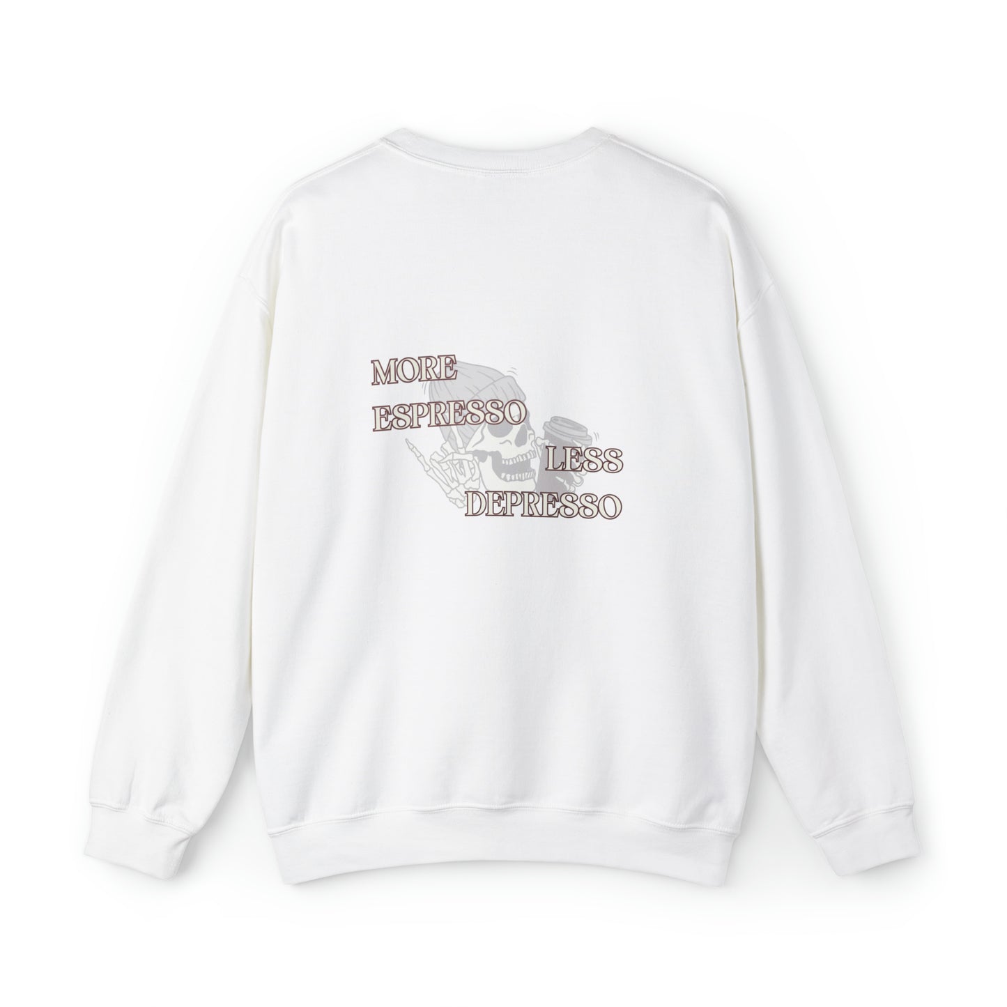 More Espresso Less Depresso |  Crewneck Sweatshirt