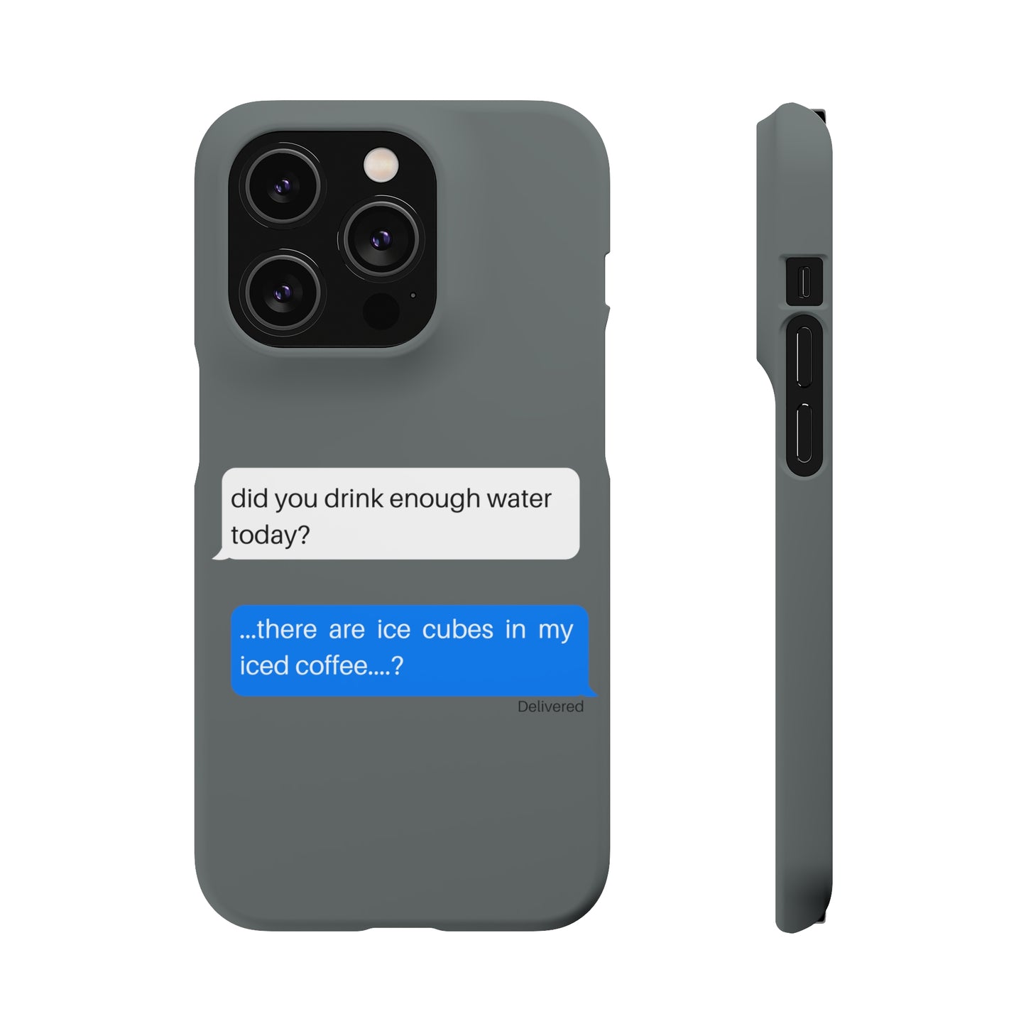 Iced Coffee Snap Phone Case