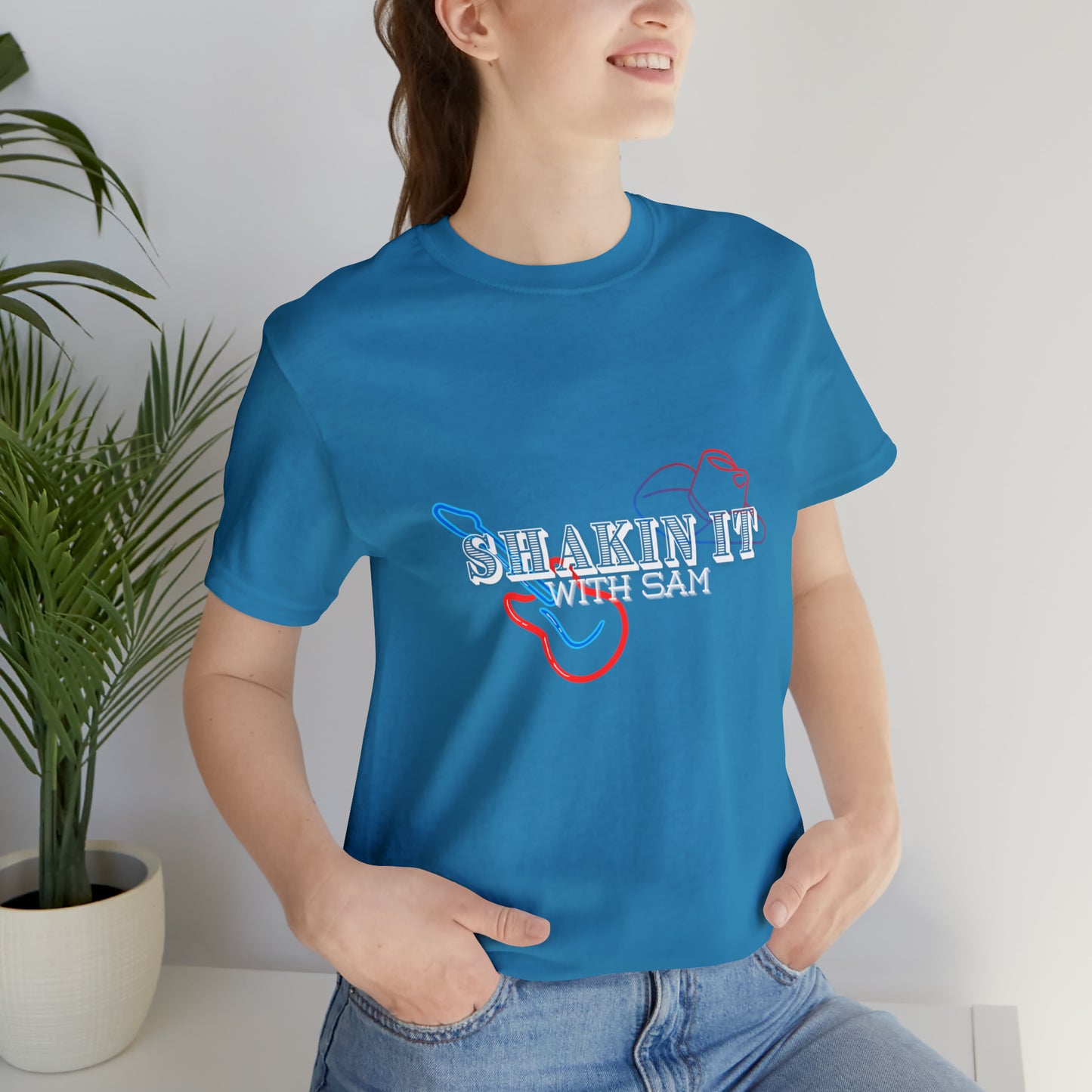 Men's Shakin it with Sam | Short Sleeve Tee