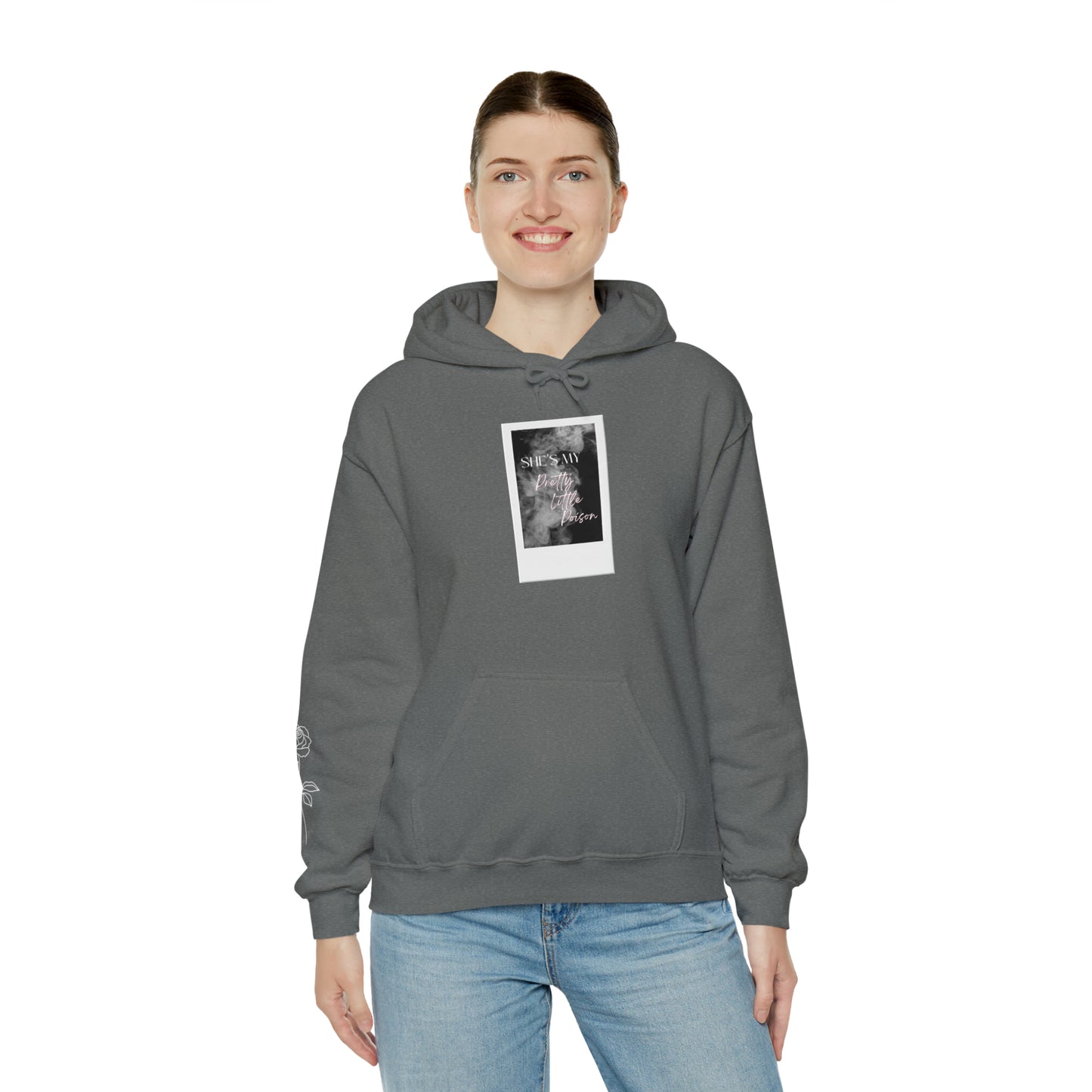 Pretty Little Poison Polaroid Warren Zeiders |Unisex Heavy Blend™ Hooded Sweatshirt