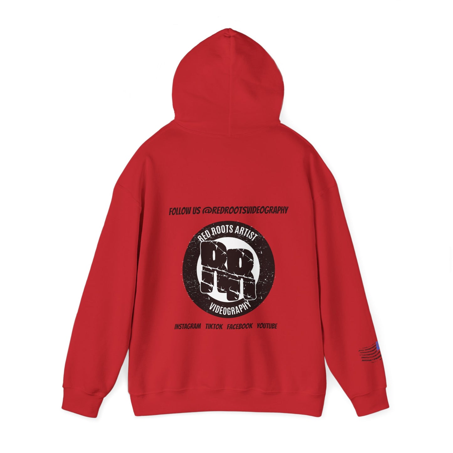 Red Roots Veterans | Heavy Blend™ Hooded Sweatshirt