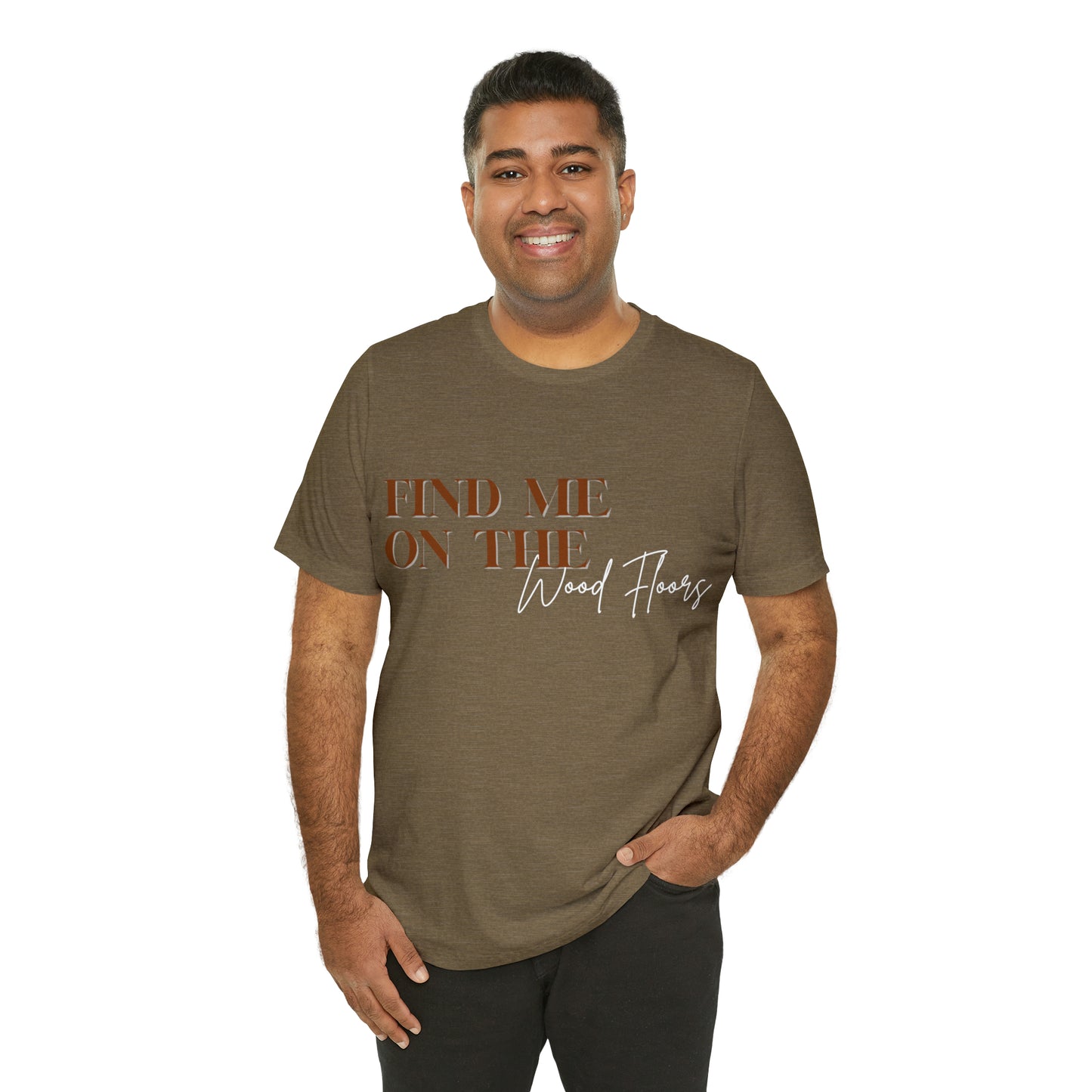 Line Dance Wood Floors | Unisex Jersey Short Sleeve Tee