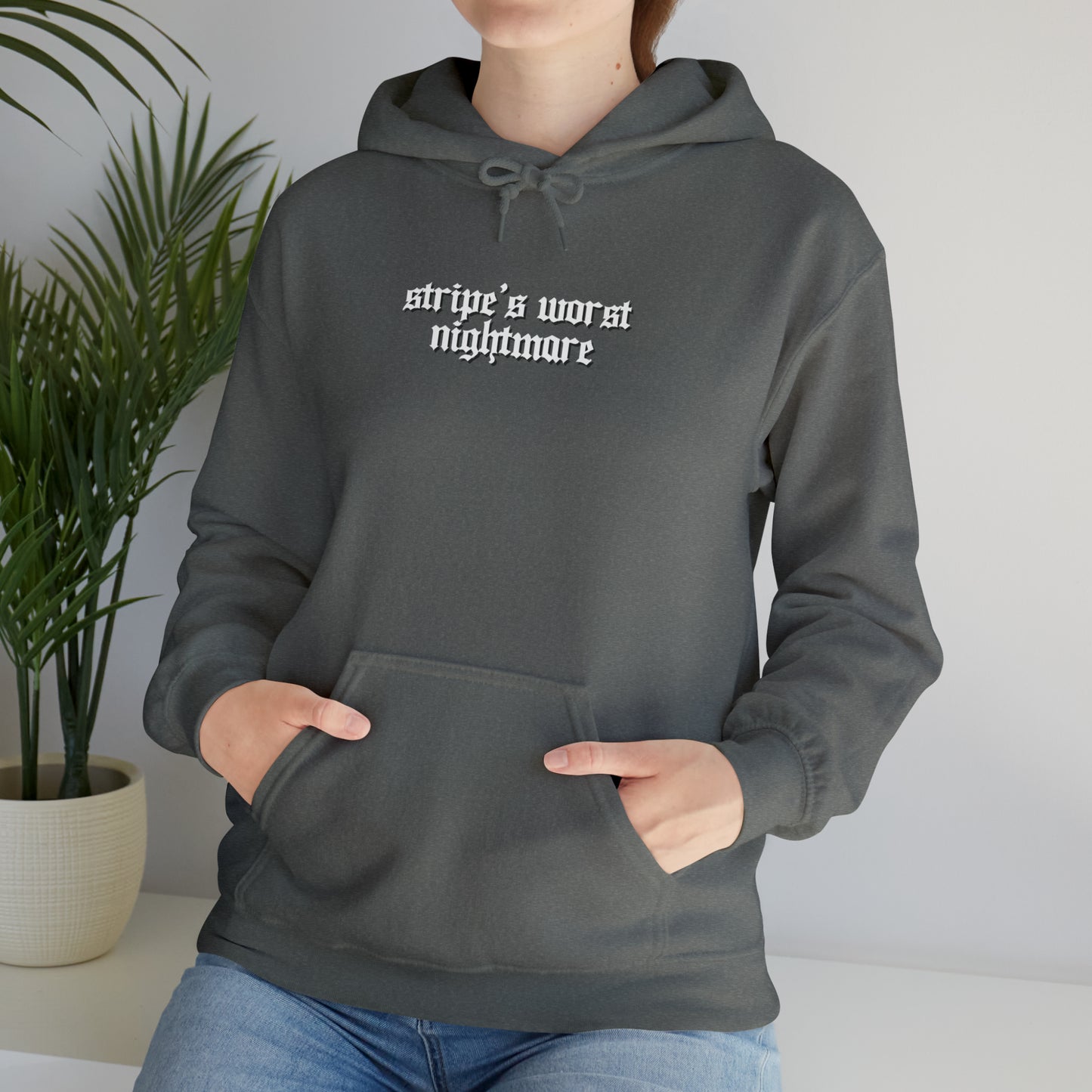 Stripes Nightmare | Hockey Hooded Sweatshirt