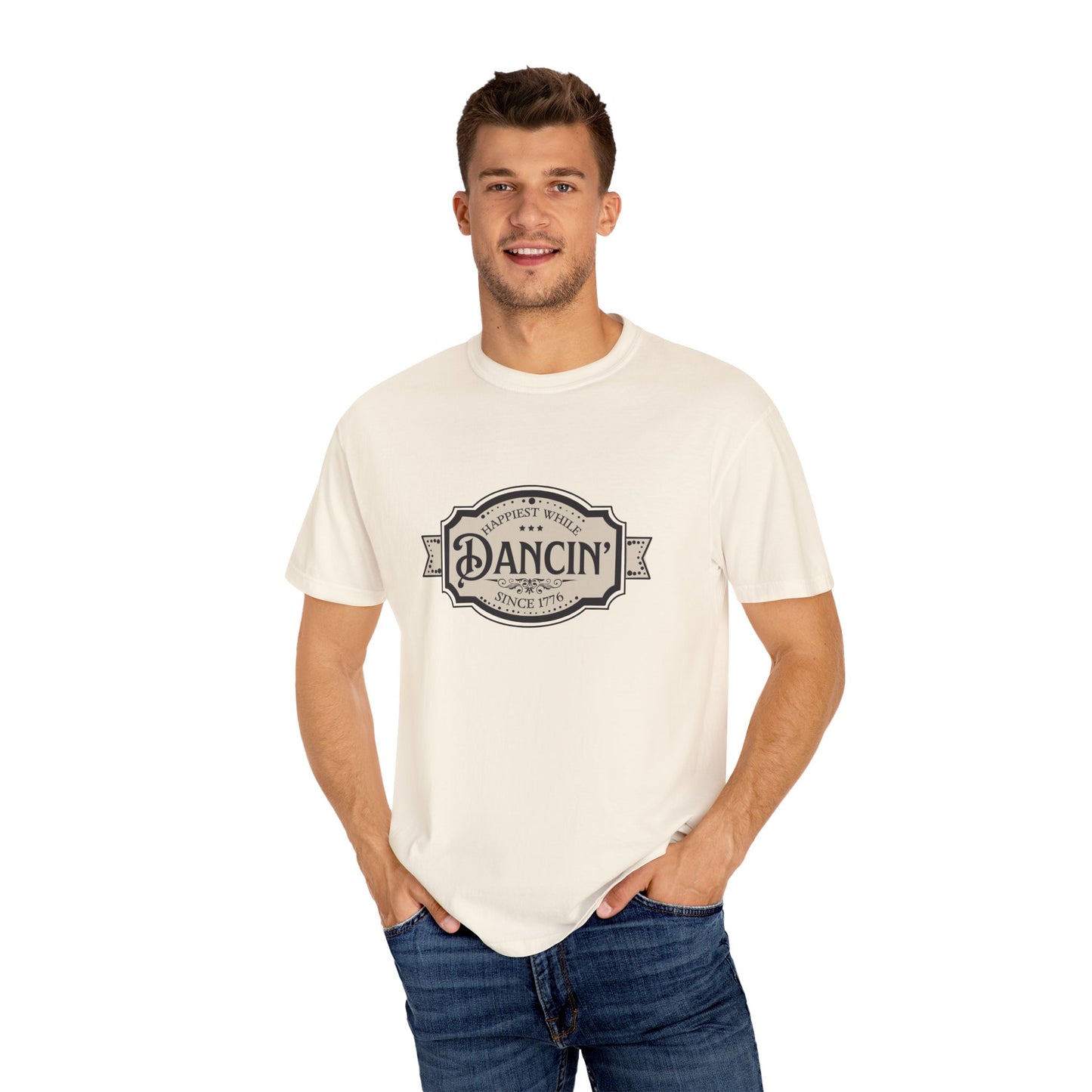 Happiest While Dancin' Buckle | Comfort T-shirt